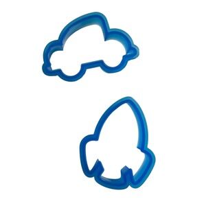 Sweet Sugarbelle Cookie Cutters, Rocket‎ Ship and Car Shaped, Space, Baking